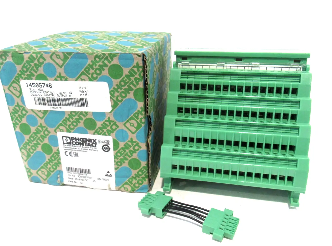 NEW PHOENIX CONTACT IB ST 24 DO32/2 INTERBUS I/O MODULE 2754325 IBST24DO322