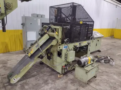 18” X .175”  X 8,000 LBS CWP MODEL #SFAC4-20 SPACE-SAVER AUTOMATIC DOUBLE END SERVO COIL FEED LINE: STOCK #22215