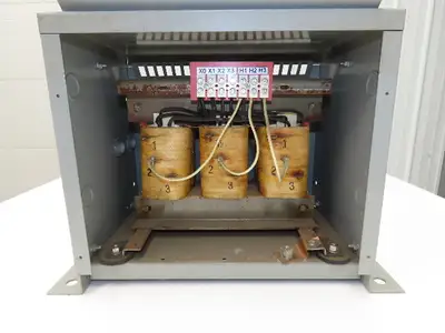 Rex Power Mag BC3H-S1 Stepdown Power Iso Transformer 3kva 3Ph HV 480D LV 230/133