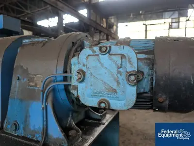 USED Morton 30 Gal Morton Mixtruder, Model BD.4, C/S, 15 HP