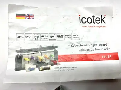 NEW ICOTEK GROUNDING CLAMP SK 4-13.5 PACKAGE OF 10