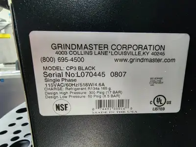 New | in-Stock Grindmaster New Grindmaster CP3 Iced Coffee Cappuccino / Ice Tea Cold Beverage Dispenser Beverage Dispensers Illinois US | Falcon Restaurant Supply #1376820