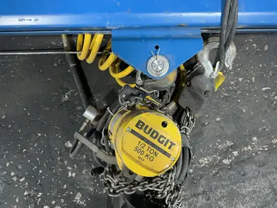 Gorbel 1000 Lbs  Workstation Bridge Crane W/ Hoist