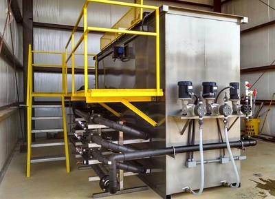 NEW: 400 GPM Dissolved Air Flotation System, 304SS.