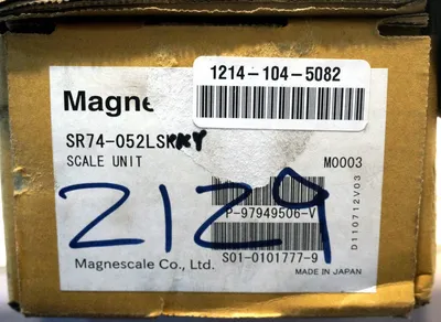 NEW SONY MAGNESCALE SR74-052LSKKY SCALE UNIT SR74052LSKKY