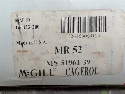 McGill MR52 CAGEROL Needle Roller Bearing New NIB
