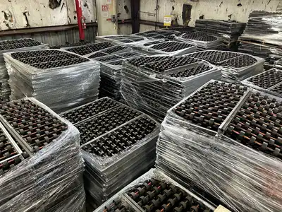 BULK QTY OF ROLLER RACKING W/ BEAMS