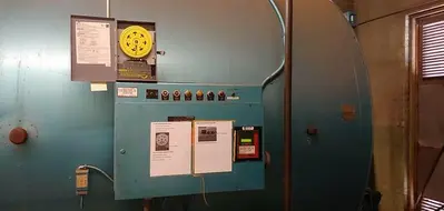 2001 Superior boiler 400 HP 150 PSI fire tube boiler steam boiler