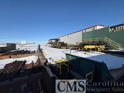 Used COMPLETE SAWMILL OPTIMIL, COMACT, COE NEWNES, USNR, MILLTECH Sawmill Circles CA | CAROLINA MACHINERY SALES #1328272