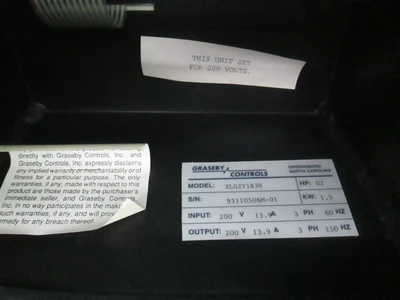 Graseby Controls XL02V1B3N controller | Global Machine Brokers, LLC (4)