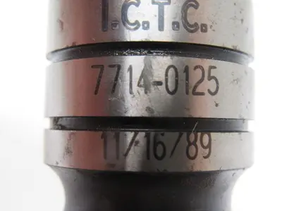 Ingersoll Cutting Tool Company 7714-0125 Numertap 1/8" Tap Adaptor