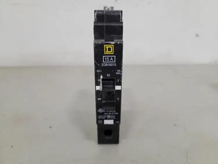 Used SQUARE D EDB16015 Switchgears British Columbia CA | Lenmark #244537