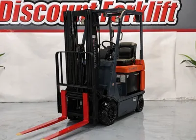 Used 2022 TOYOTA 8FBC18U 4-Wheel Sit down Electric Counterbalance Forklifts Colorado US | Discount Forklift #1377551