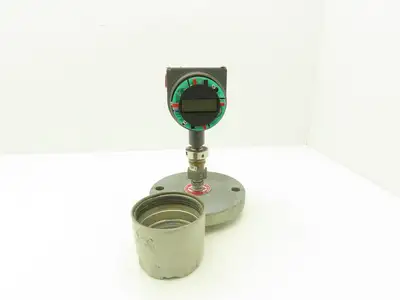 Moore 340G3BH22B5NNNN Electronic Pressure Transmitter 0-450 PSIG Flange 3"