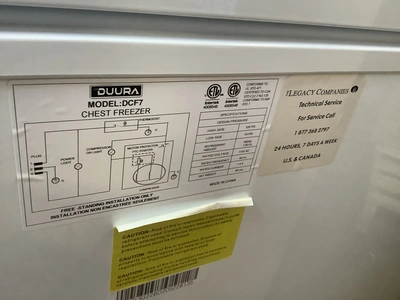 Used DUURA DCF7 Freezers Michigan US | Miedema Asset Management Group #1424991