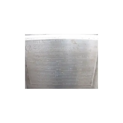 40 Gallon Stainless Steel Jacketed Kettle Tank