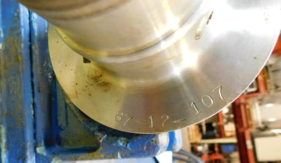 USED SHARPLES PENWALT VERTICAL CENTRIFUG VERTICAL CENTRIFUGE