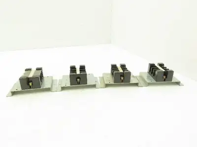 Fanuc Fuji A05B-2408-C092 Circuit Breaker Terminal Block 3-Pole AYBS043 Lot of 4