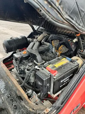USED 2021 TOVEL FD35T – 4WD ROUGH TERRAIN 7700 LB. FORKLIFT