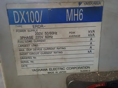USED YASKAWA ELECTRIC MH6