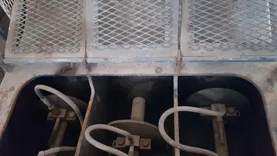 USED EMSCO F-500 TRIPLEX MUD PUMP