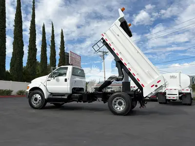 Used 2014 FORD F750 SD Dump trucks California US | Lillo Machinery #1403757