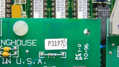 Westinghouse 7381A01G04 Ovation Batch Processor Board 8MSP8 Sub AC / 42 Used