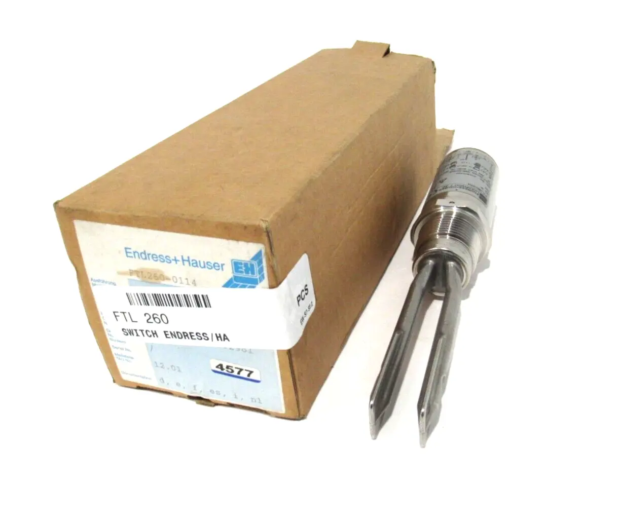 NEW ENDRESS+HAUSER FTL260-0114 VIBRATION LIMIT SWITCH FTL2600114