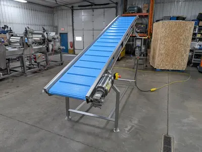 West Coast Cryogenic Services SS Decline Conveyor