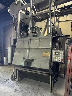 USED PANGBORN 12GN3M-769 ROTOBLAST MACHINE, 12 CU FT