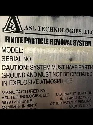 USED ASL TECHNOLOGIES FPRS-40-SBO