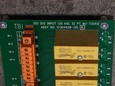 Honeywell MU-TDIA12 Isolated Digital Input Board 51304439-125 Rev. K Used