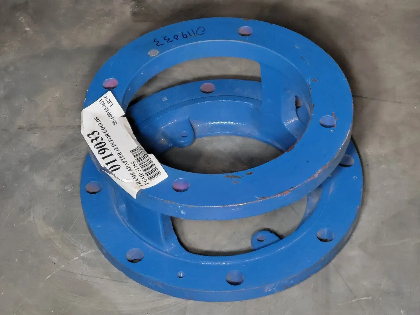 Motor Frame Adapter, 3175S, 12", 00-4-0015-031