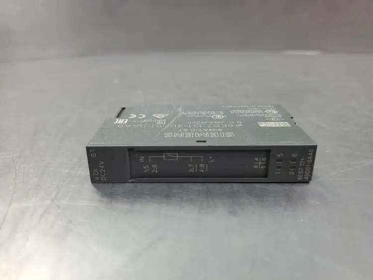Used Siemens 6ES7131-4BD01-0AA0 SIMATIC S7 Digital Input Module PLC Input & Output | Palmetto Automation #1153632