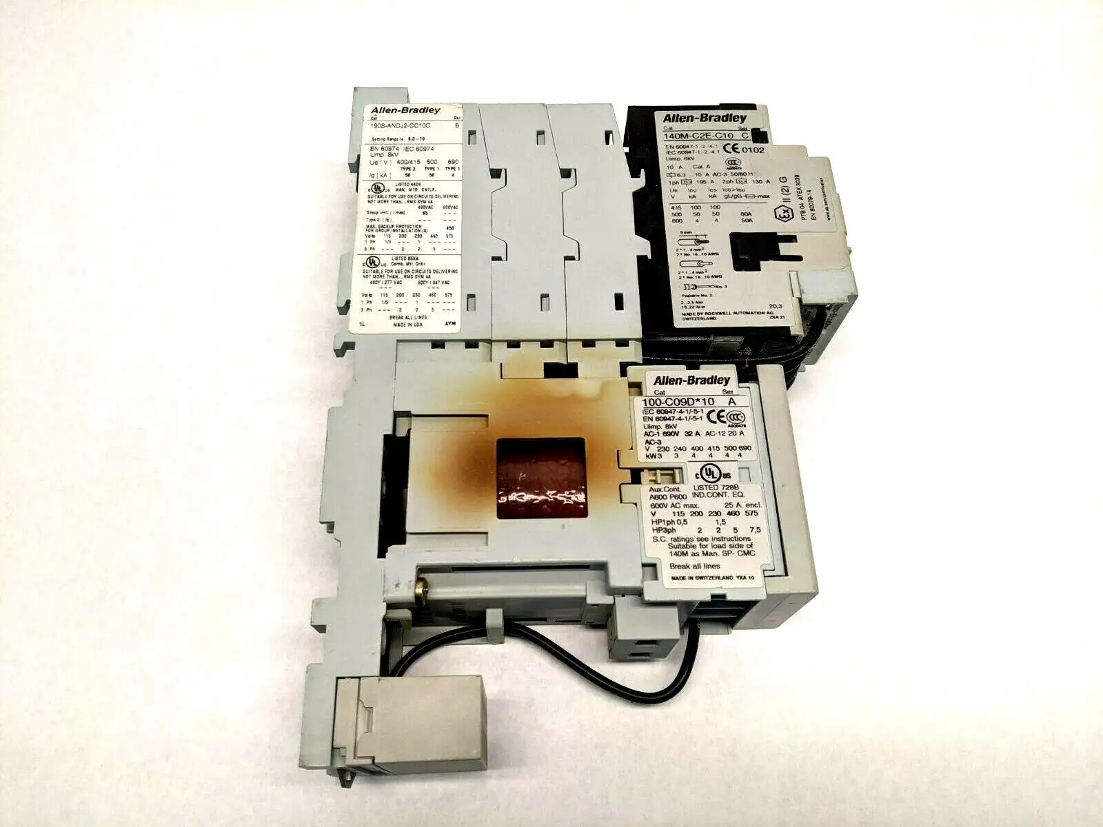 190S-ANDJ2-CC10C | Allen Bradley  Compact Combination Starter - Used