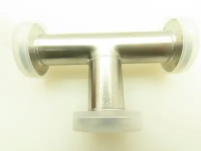 INFICON 304 Stainless Pipe Tee Vacuum Fitting DN 16 ISO-KF 16mm  LOT OF 7