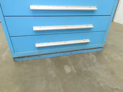 Nu-Era Modular Tool Storage Cabinet 8 Drawer 45x28x61" Stanley Vidmar Lista