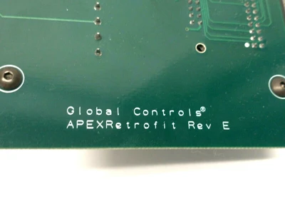 APEXRetrofit,P93519 | Global Controls APEXRetrofit Rev. E I/O Drive PCB Control Board w/ Cables P93519 - Used