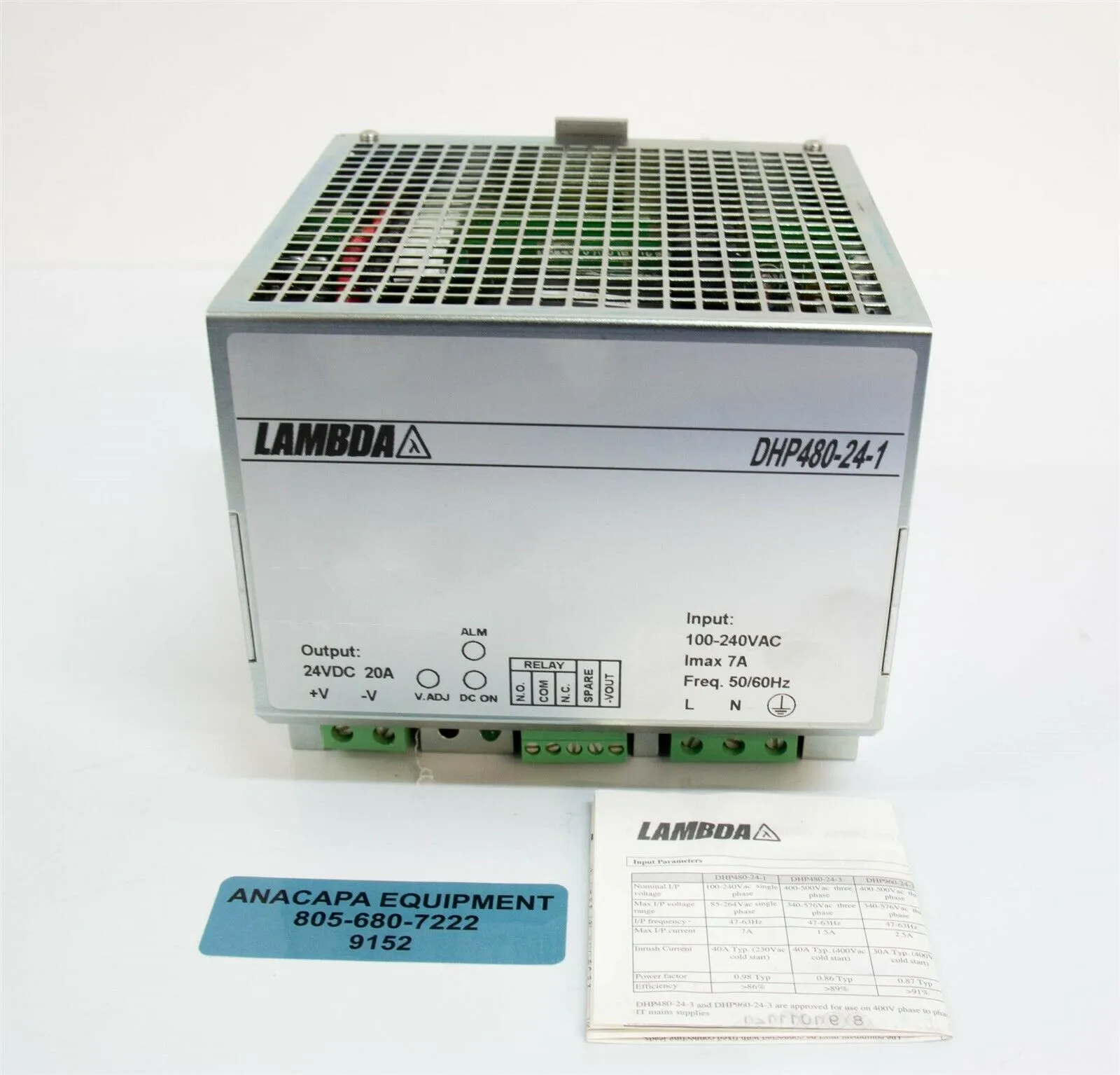 NEW Lambda DHP480-24-1