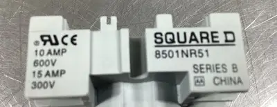 SQUARE D 8501NR51 Ser B Relay Socket 4D