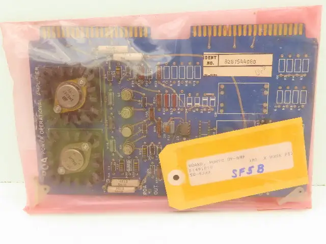 Cutler Hammer 58-4333 Power Operational Amplifier POA Op-Amp