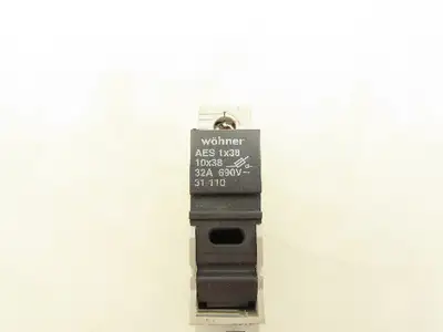 Wöhner IEC 60947-3 AC-22B Fuse Holder 32A 400/690V 3W Max Lot Of 10