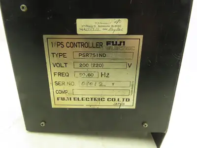 Fuji Electric PSR75IND 1PH PS Power Supply Controller 220V