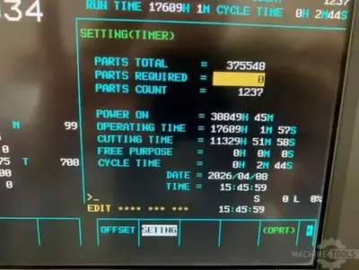 USED 2011 HARDINGE QUEST CHNC-42 SP