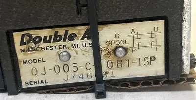 Used DOUBLE A QJ-005-C-10B1-TSP Pump & Valve Parts Ohio US | Surplus Asset Holdings #1237223