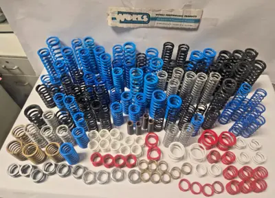 Large Lot Liquidation Sale of Works Performance Compression Spring 1.25" to 12"