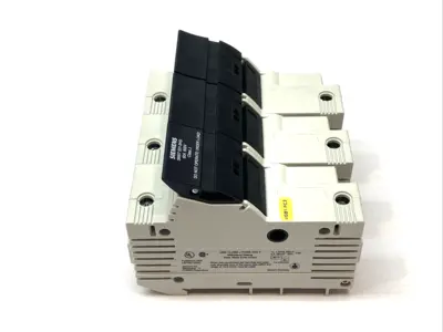 Used Siemens Fuse Holder Class J 60A 600V w/ 3x Bussman LPJ-40SP Fuses Fuse Accessories Michigan US | Maverick Industrial Sales #1389521