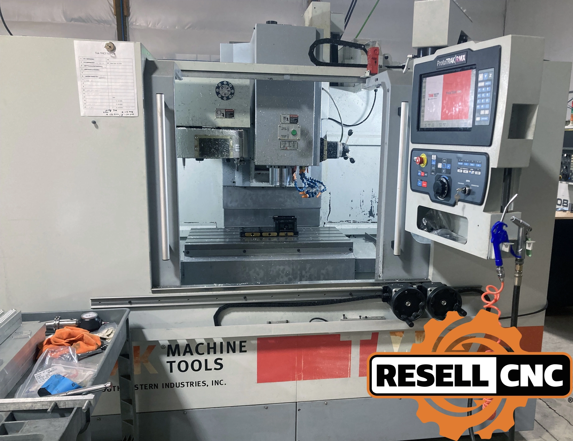 Used 2021 Southwestern Industries TRAK TMC7 Vertical Machining Centers Florida US | Resell CNC #1309038