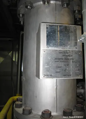 Used Fairey Microfiltrex LTD (Porvair) Stainless Steel Dust Collector / Pulse Jet Filter System