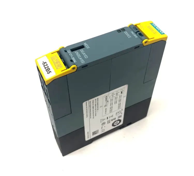 Used SIEMENS SIRIUS SAFETY RELAY, SPRING-TYPE, OUTPUT EXPANSION, 24VDC Relays & Switches | Maverick Industrial Sales #1111018
